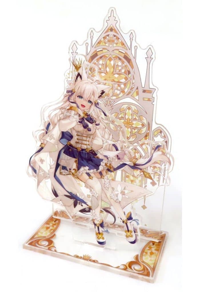 VTuber Hololive Shirakami Fubuki King of Twilight Acrylic Stand 2024 Birthday Celebration Acrylic Stands [USED]