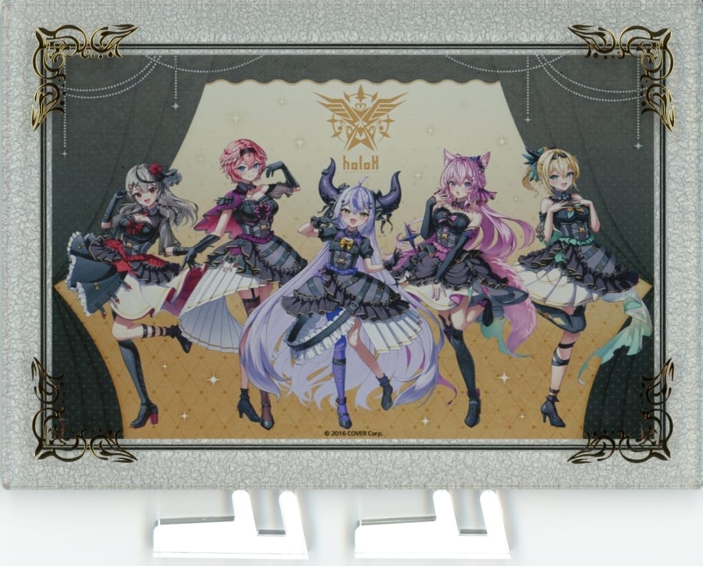 VTuber Hololive La+ Darknesss & Others Secret Society holoX Akrich Block Dress Ver. 7net Limited Acrylic Stands [USED]