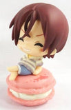 Rin Matsuoka Macaron Ver. Free! Taito Kuji Honpo Sweet Macaron Deformed Figure Prize Trading Figure [USED]