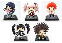 Sayaka Maizono, etc. Danganronpa: Kibou no Gakuen to Zetsubou no Koukousei The Animation Minnano Kuji Minasan Omachikane no Kuji Desuyo! Deformed Figure Prize G All 5 Types Set Trading Figure [USED]
