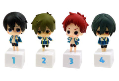 Haruka Nanase, etc. High Speed! Free! Starting Days Taito Kuji Honpo Starting Days Deformed Figure Prize All 4 Types Set Trading Figure [USED]