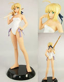 Saber White Swimsuit Ver. Fate/hollow ataraxia PVC Painted Finished Product 1/6 Figure [USED]