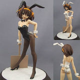 Haruhi Suzumiya Bunny Ver. The Melancholy of Haruhi Suzumiya Metamo Figure 1/8 Figure [USED]