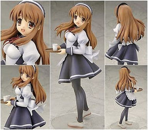 Mikuru Asahina Maid Ver. The Melancholy of Haruhi Suzumiya 1/8 PVC Painted Finished Product Figure [USED]