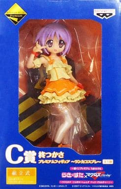 Tsukasa Hiiragi Ranka Cosplay Ver. Lucky Star X Macross F Ichiban Kuji Premium Collaborations Yak Deculture! Premium Figure Prize C Figure [USED]