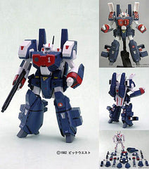 Macross VF-1J Hikaru Ichijo Machine With Armor Parts Complete Transformation Painted Finished Product 1/60 Figure [USED]