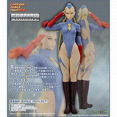 Cammy Street Fighter Alpha Capcom Girls Collection PVC Painted Finished Product Figure [USED]