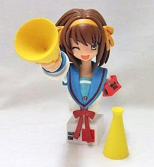 Haruhi Suzumiya Super Director Ver. The Melancholy of Haruhi Suzumiya Haruhi Suzumiya Bust Collection The Sneaker December 2008 Issue Supplement Figure [USED]