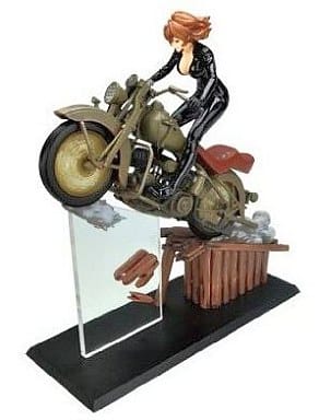 Fujiko Model Bike Lupin the Third Ichibankuji DX 1St. Prize B Figure [USED]