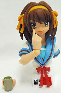 Haruhi Suzumiya Akanbe Ver. The Melancholy of Haruhi Suzumiya Haruhi Suzumiya Bust Collection Kadokawa Shoten Cross-Media Campaign Monthly Shonen Ace January 2009 Issue Supplement Figure [USED]