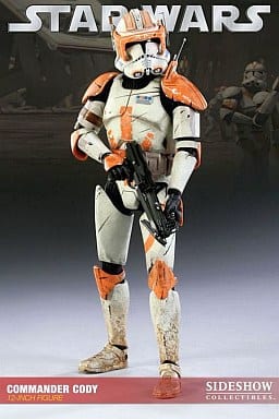 Star Wars Commander Cody Articulated Figure 1/6 Figure [USED]