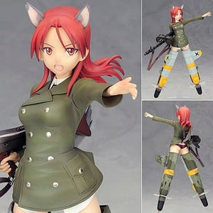 Minna-Dietlinde Wilcke Strike Witches 2 1/8 PVC Painted Finished Product Figure [USED]