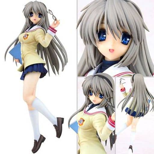 Tomoyo Sakagami School Uniform Ver. CLANNAD 1/6 PVC Painted Finished Product Figure [USED]