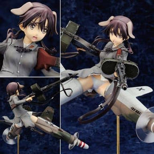 Gertrud Barkhorn Strike Witches 2 1/8 PVC Painted Finished Product Figure [USED]