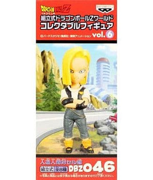 Android 18 Dragon Ball Z Assembly Required World Collectable Figure Vol.6 DBZ046 Android Vs. Cell Figure [USED]