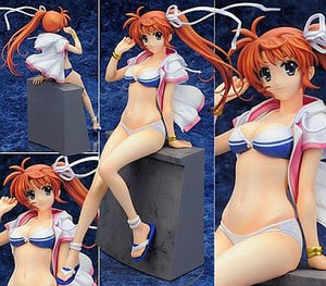 Nanoha Takamachi Summer Holiday Magical girl lyrical Nanoha StrikerS 1/7 Painted Finished Product Figure [USED]