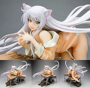 Black Hanekawa Bakemonogatari 1/8 Painted Finished Product Figure [USED]