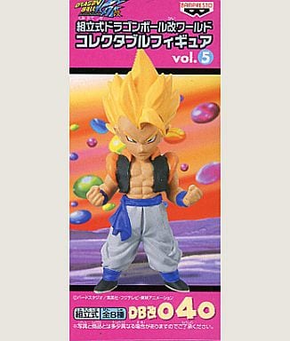Gogeta Super Saiyan Ver. Dragon Ball Z Kai Assembly Required World Collectable Figure Vol.5 DB Kai 040 Figure [USED]