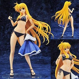 Fate T. Harlaown Summer Holiday Magical girl lyrical Nanoha StrikerS 1/7 Painted Finished Product Figure [USED]