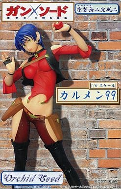 Carmen 99 Gun X Sword 1/6 Cold Cast Painted Finished Product Figure [USED]