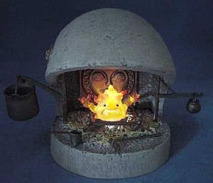 Calcifer Fireplace Set Howl's Moving Castle Studio Ghibli Image Model Collection XI Figure [USED]