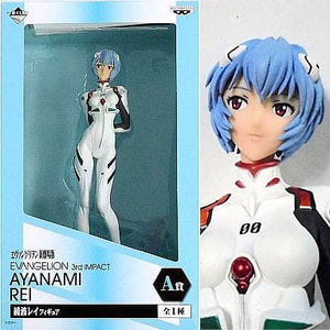 Rei Ayanami Smile Lawson Face Ver. Rebuild of Evangelion Ichiban Kuji 3rd Impact Prize A Figure [USED]