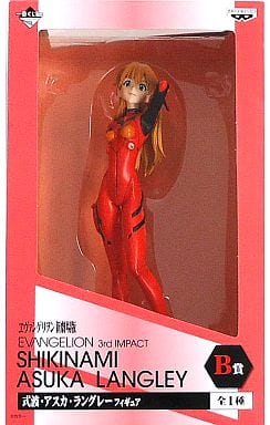 Asuka Shikinami Langley Lawson Face Ver. Rebuild of Evangelion Ichiban Kuji 3rd Impact Prize B Figure [USED]