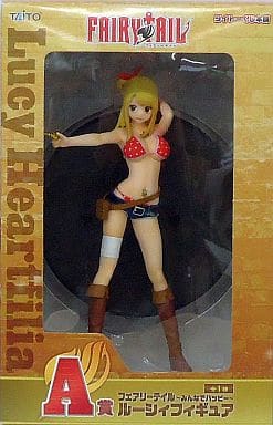 Lucy Fairy Tail Taito Kuji Honpo Minna de Happy Prize A Figure [USED]