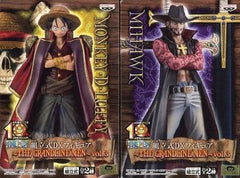 Dracule Mihawk, etc. One Piece Assembly Required DX Figure Vol.3 THE GRANDLINE MEN All 2 Types Set Figure [USED]