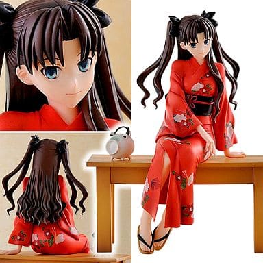 Fate/stay night Rin Tohsaka Yukata Ver. PVC Painted Finished Product 1/8 Figure [USED]