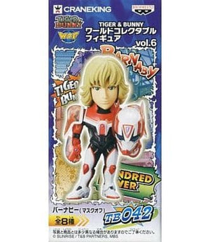 Barnaby Brooks Jr. Mask Off Tiger & Bunny World Collectable Figure Vol.6 Figure [USED]