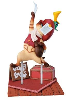 Airu Postman Monster Hunter Ichiban Kuji Airou Collection Felyne Vignette Figure Prize D Figure [USED]