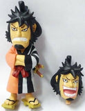 Kinemon Bonus Parts Finished Product One Piece Ichiban Kuji Punk Hazard Arc Card Stand Figure Prize F Figure [USED]