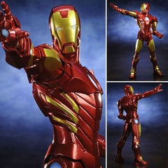 Iron Man Marvel Now! Red x Gold AVENGERS MARVEL NOW! ARTFX+ 1/10 PVC Painted Simple Assembly Kit Figure [USED]