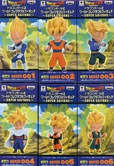 Vegeta, etc. Dragon Ball Z World Collectable Figure Super Saiyans All 6 Types Set Figure [USED]
