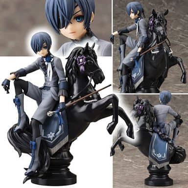 Black Butler: Book of Circus Ciel Phantomhive ARTFX J PVC Painted Finished Product 1/8 Figure [USED]