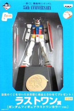 Gundam RX-78-2 Last One Color Ver. Mobile Suit Gundam 1st Ichiban Kuji 35th Anniversary Last One Prize Figure [USED]