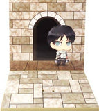 Attack on Titan Stand Captain Levi Ver. Background Ellen Sega Play + Get Attack on Titan Campaign Limited Parts [USED]