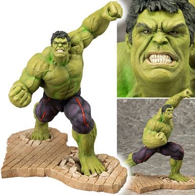 Hulk Avengers: Age of Ultron ARTFX+ 1/10 PVC Painted Simple Assembly Kit Figure [USED]