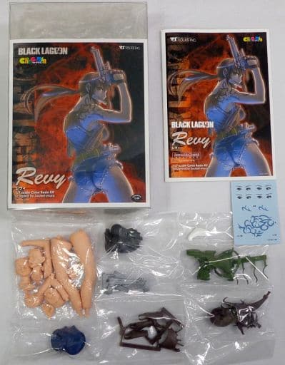 Levi Black Lagoon Caragmin 1/7 Color Resin Cast Kit Volks Shop & Hobby Tengoku Web Limited Figure [USED]