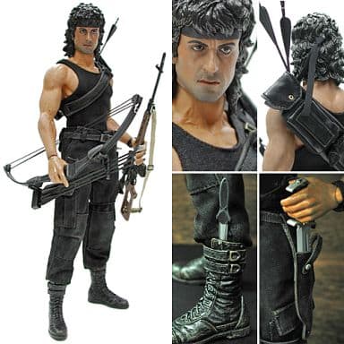 Rambo III John J. Rambo Movie Masterpiece Action Figure 1/6 Figure [USED]