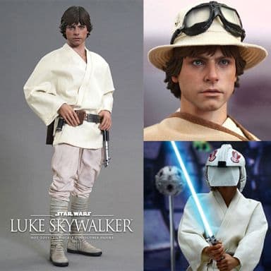 Star Wars: Episode 4 A New Hope Luke Skywalker Movie Masterpiece Action Figure 1/6 Figure [USED]