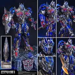 Transformers Age of Extinction Optimus Prime Ultimate Edition EX Version Museum Masterline Polystone Statue Figure [USED]