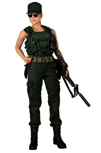 The Terminator 2 Sarah Connor Movie Masterpiece 1/6 Action Figure Figure [USED]