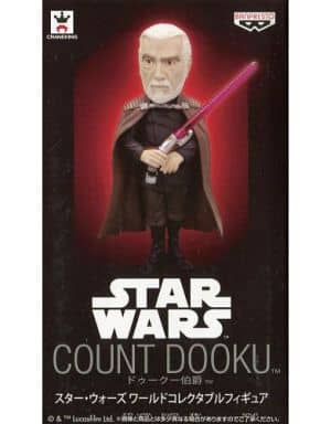 Darth Tyranus Count Dooku Star Wars World Collectable Figure [USED]