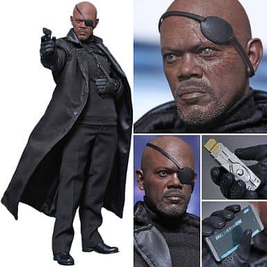 Captain America: Winter Soldier Nick Fury Movie Masterpiece Action Figure 1/6 Figure [USED]