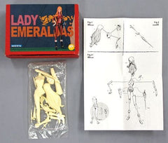 Cosmo Warrior Zero Lady Emeraldas Resin Cast Kit Figure [USED]