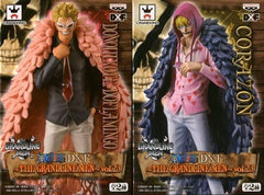 Donquixote Doflamingo, etc. One Piece DXF THE GRANDLINE MEN Vol.23 All 2 Types Set Figure [USED]