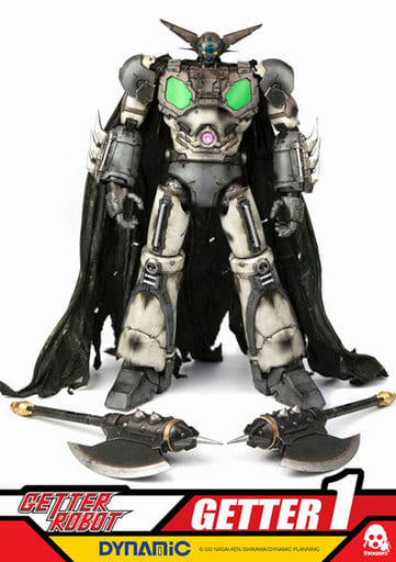 Getter 1 Training Plane Ver. Limited Edition threezero x Go Nagai Getter Robo Action Figure [USED]