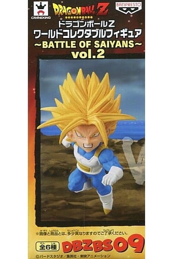 Super Saiyan Trunks Dragon Ball Z World Collectable Figure Battle of Saiyans Vol.2 Figure [USED]
